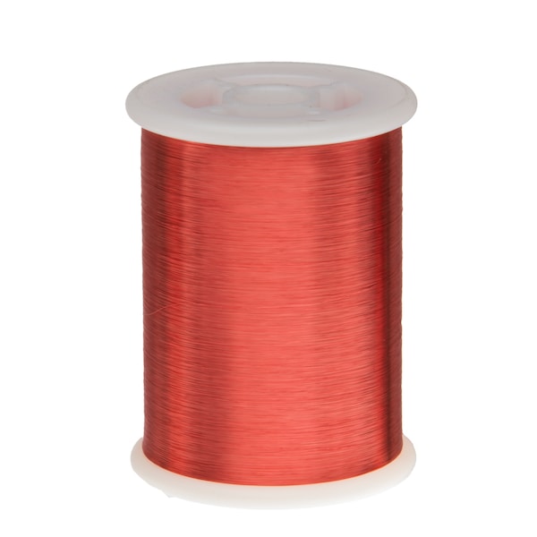 Remington Industries Magnet Wire, MW 79-C, 42 AWG, Red 42SNSR - main